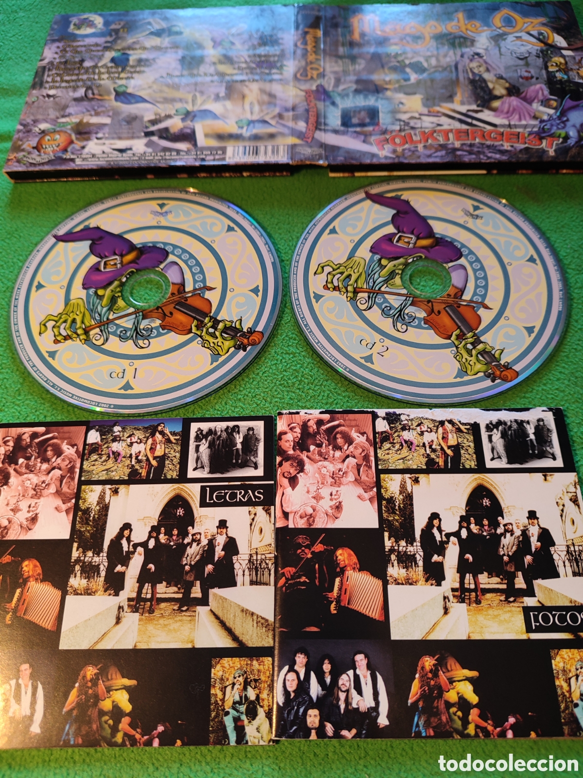 CDs de m&uacute;sica: Mago de Oz - Folktergeist 2 CDs de luxe - Foto 2