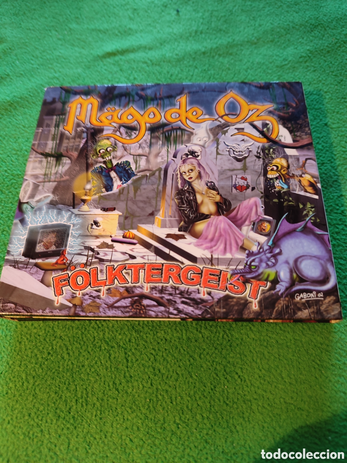 CDs de m&uacute;sica: Mago de Oz - Folktergeist 2 CDs de luxe - Foto 1
