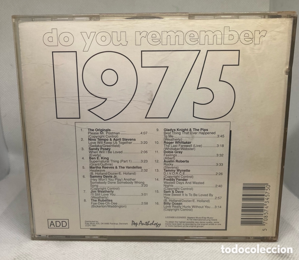 CDs de m&uacute;sica: DO YOU REMEMBER 1975 - Foto 2