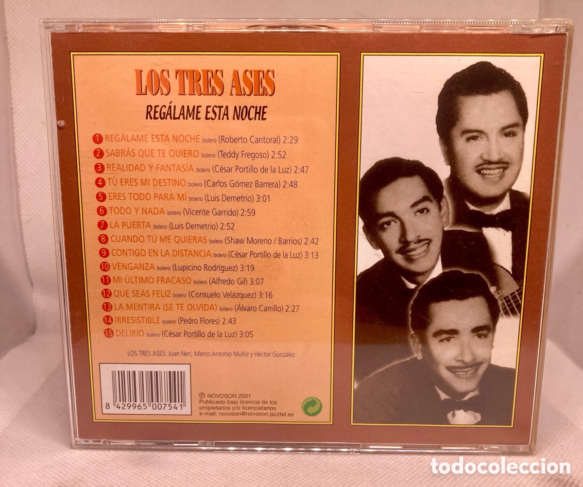 CDs de m&uacute;sica: LOS TRES ASES - Foto 2