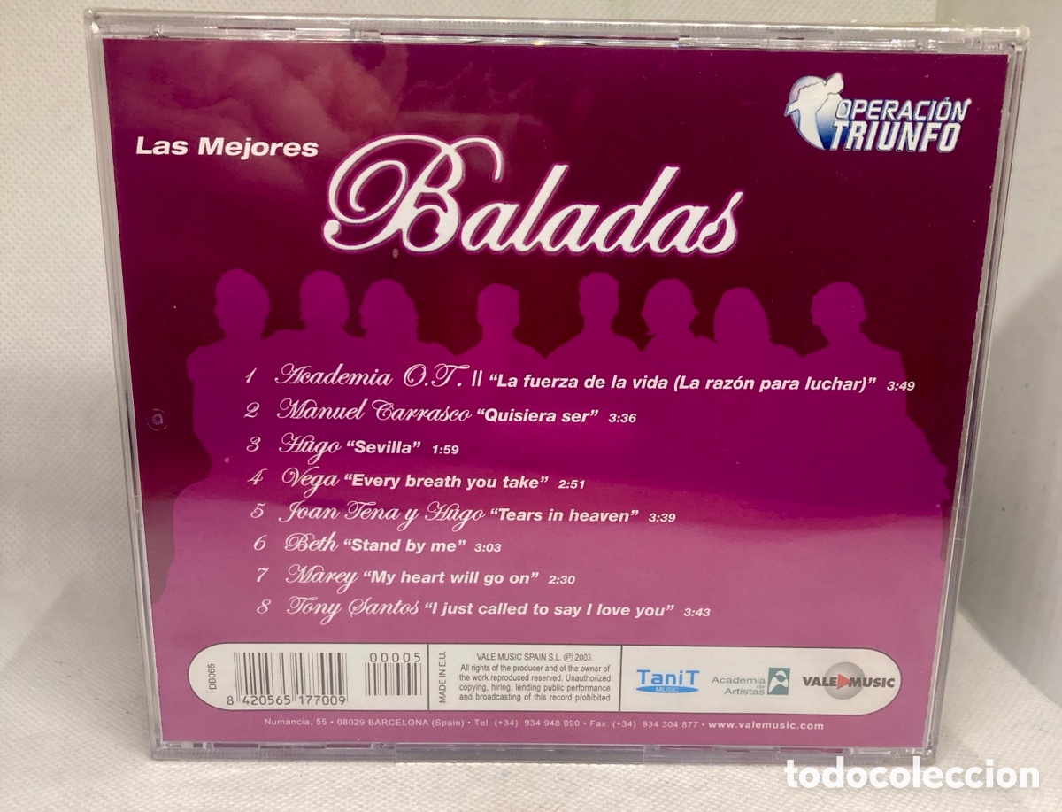 CDs de m&uacute;sica: BALADAS - Foto 2