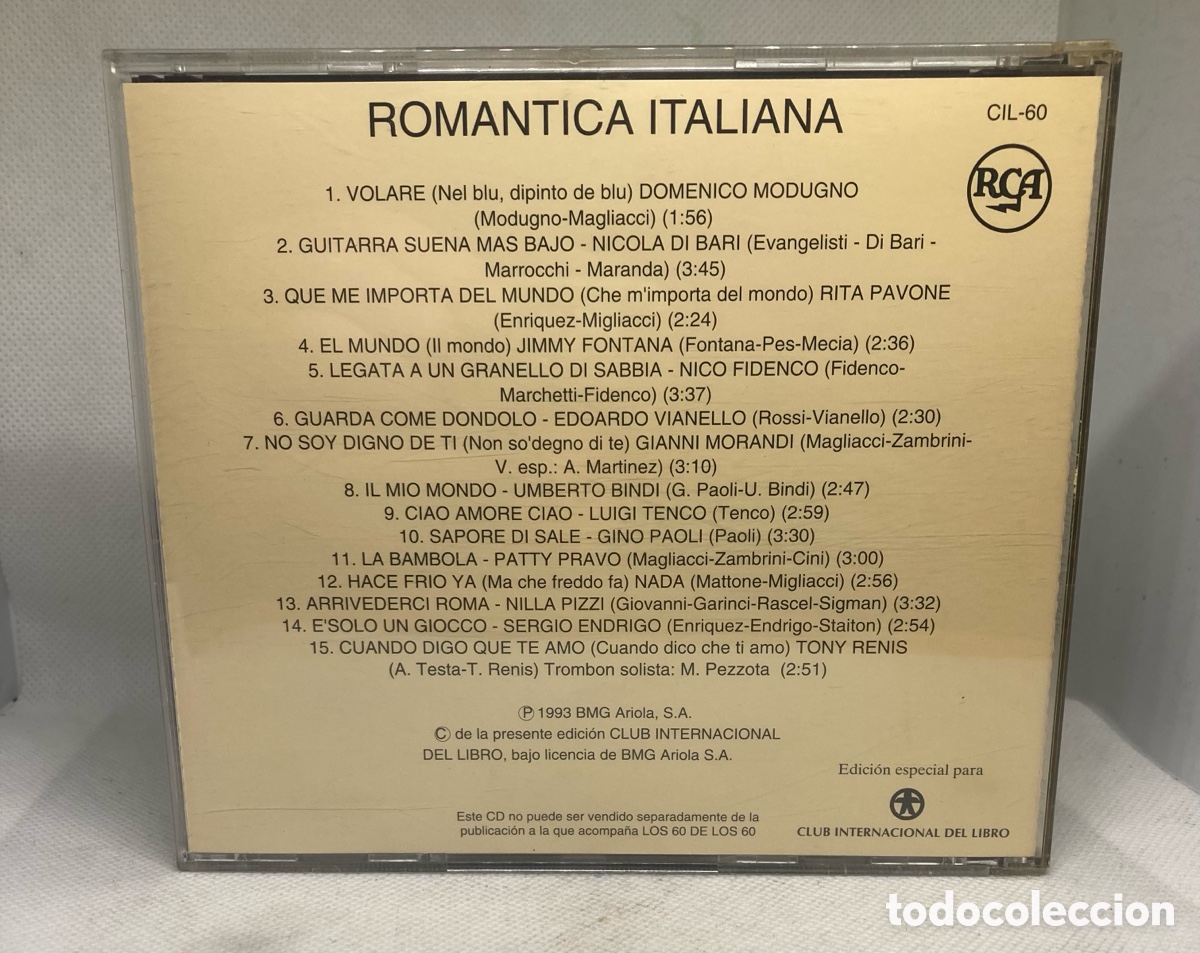 CDs de m&uacute;sica: EUROPA ROM&Aacute;NTICA - Foto 2