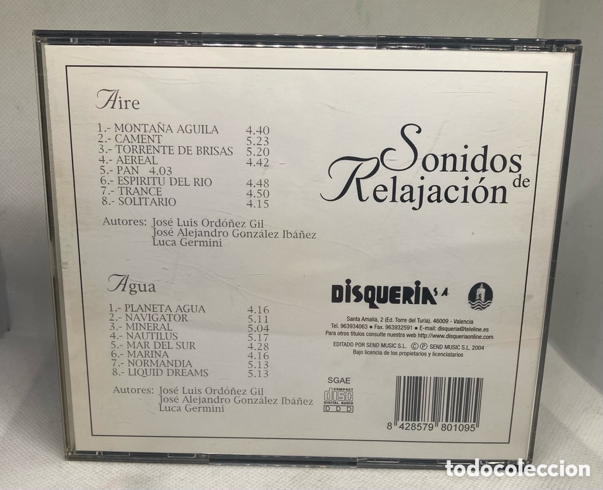 CDs de m&uacute;sica: DOBLE CD SONIDOS DE RELAJACI&Oacute;N - Foto 3