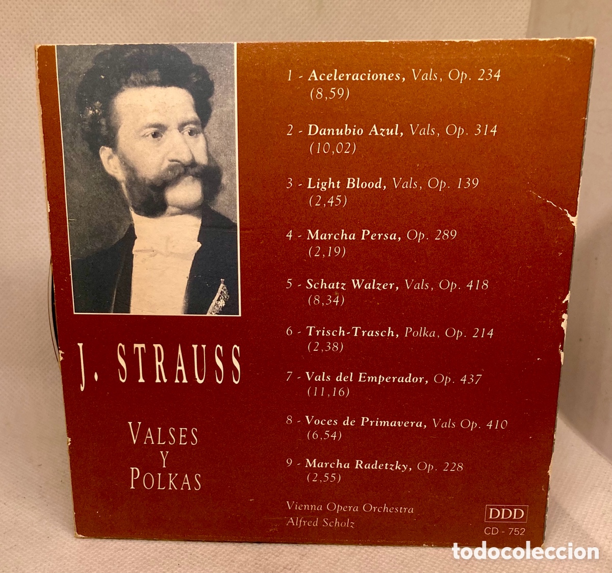 CDs de m&uacute;sica: J. STRAUSS Valses y polkas - Foto 2