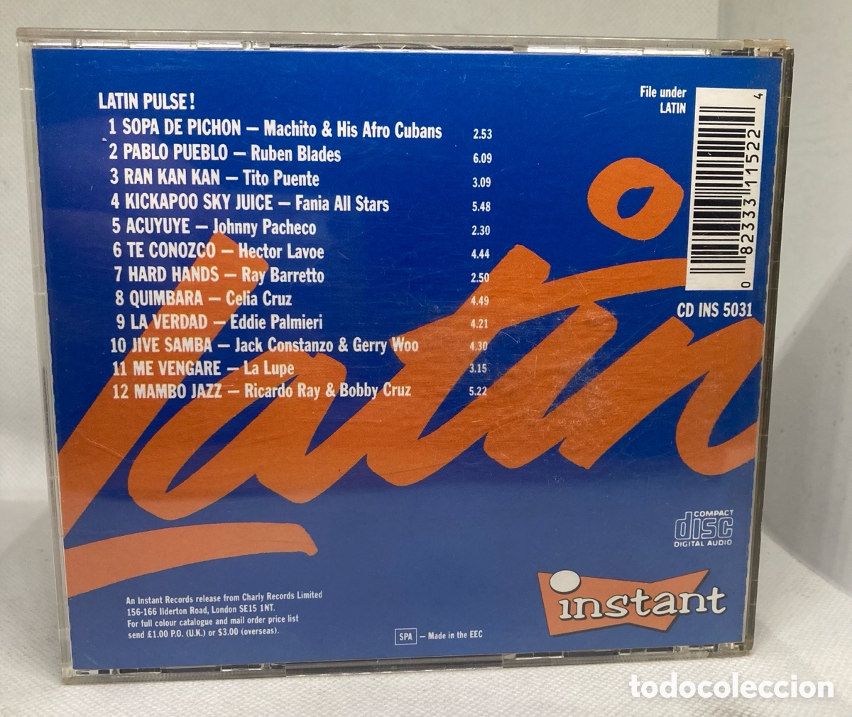CDs de m&uacute;sica: CD &rdquo;LAT&Iacute;N&rdquo; COMO NUEVO - Foto 2