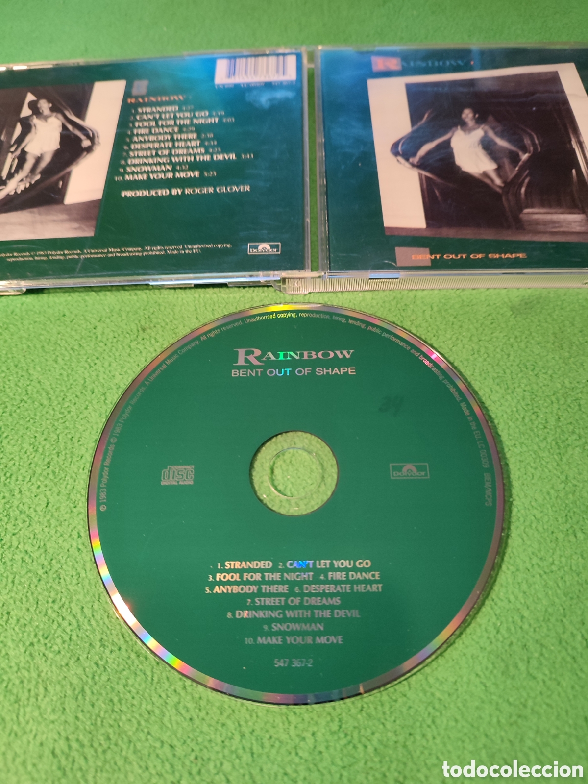 CDs de m&uacute;sica: Rainbow - Bent out of shape - Foto 2