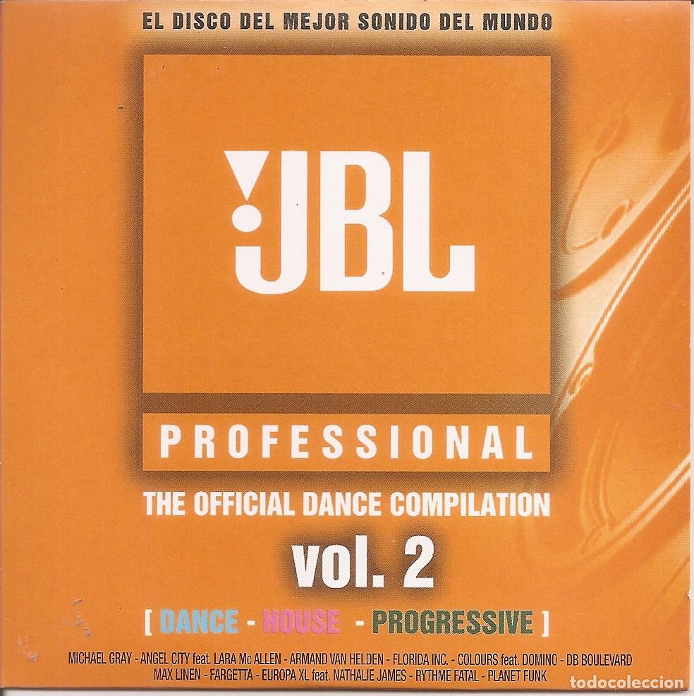 CDs de M&uacute;sica: JBL PROFESSIONAL - DANCE AND PROGRESSIVE (CDSINGLE CARTON PROMO, 10 TEMAS, VER FOTO ADJUNTA)