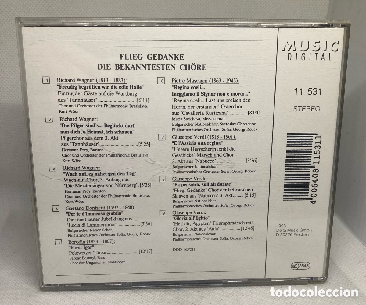 CDs de m&uacute;sica: M&Uacute;SICA CL&Aacute;SICA - Foto 2