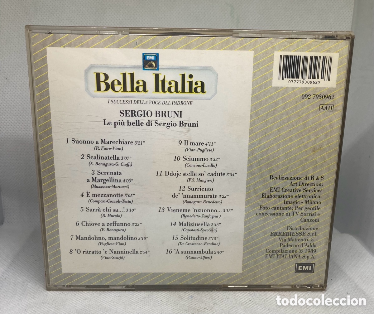 CDs de m&uacute;sica: CD BELLA ITALIA COMO NUEVO - Foto 2