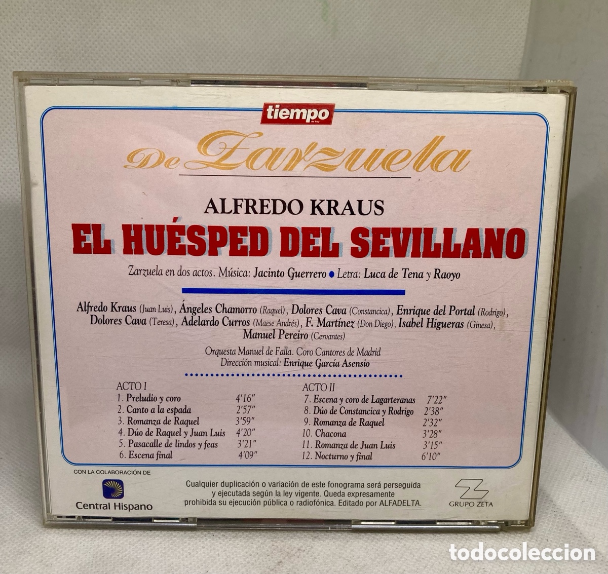 CDs de m&uacute;sica: ZARZUELA - Foto 2