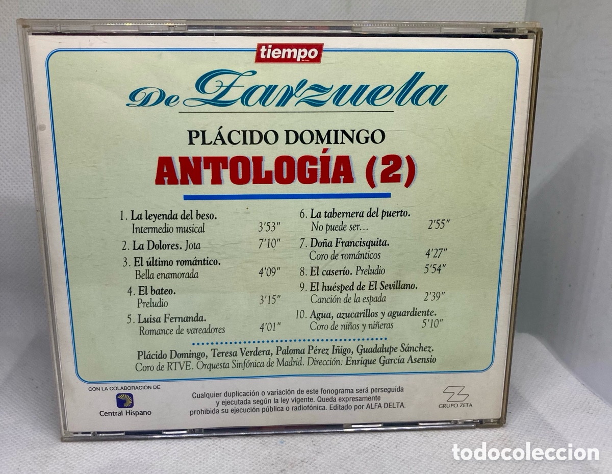 CDs de m&uacute;sica: ZARZUELA - Foto 2