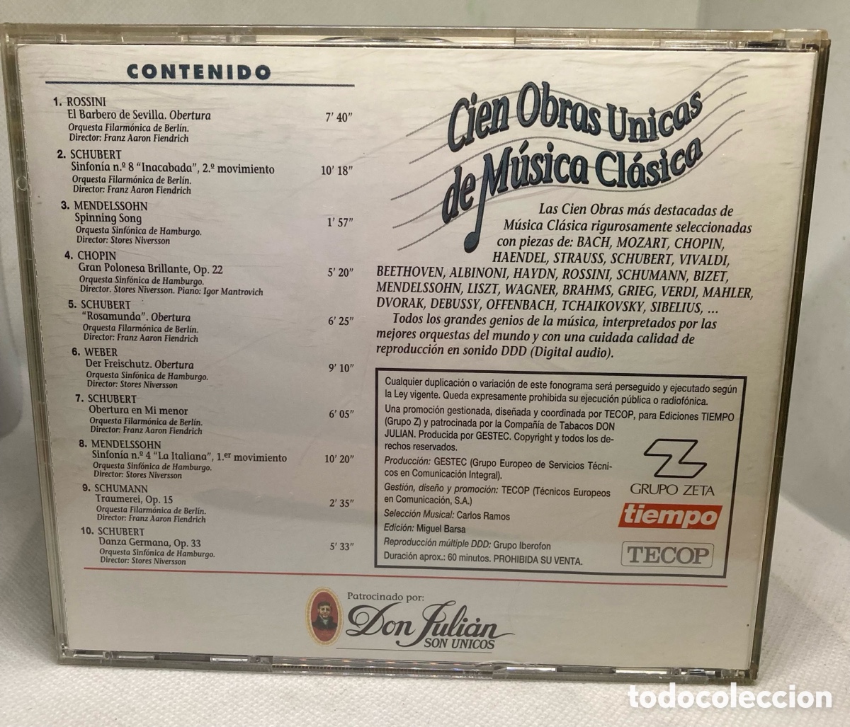 CDs de m&uacute;sica: 5 cds M&uacute;sica cl&aacute;sica - Foto 4