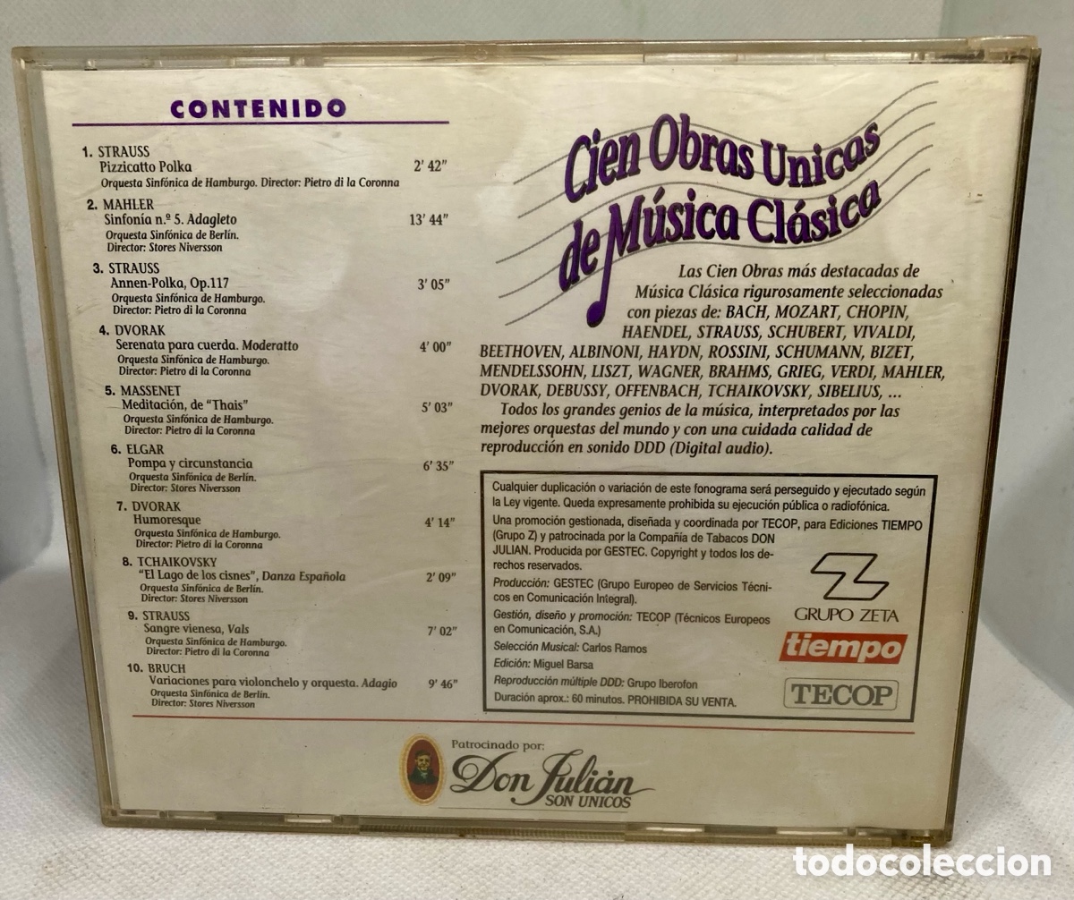 CDs de m&uacute;sica: 5 cds M&uacute;sica cl&aacute;sica - Foto 7