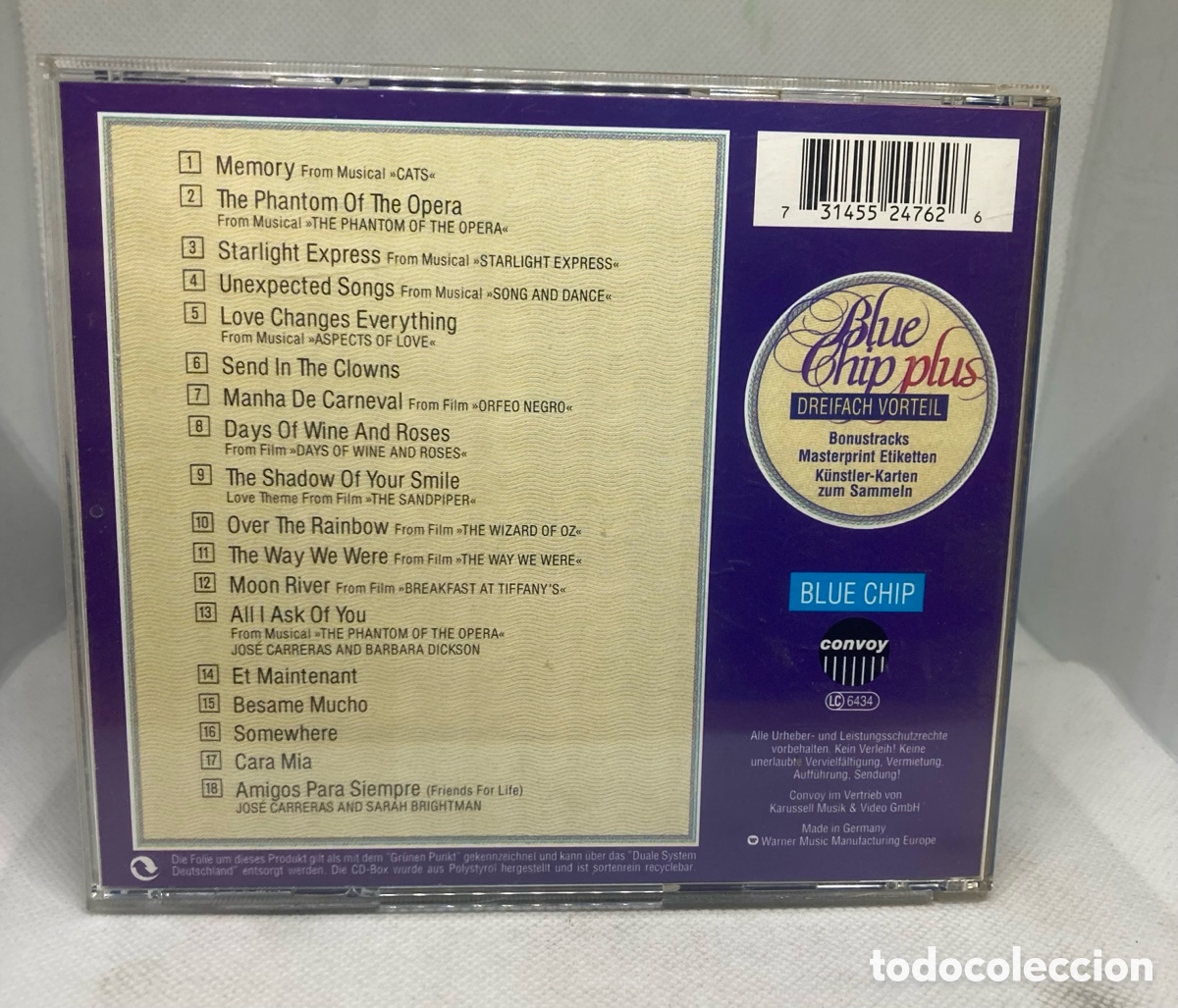 CDs de m&uacute;sica: JOSE CARRERAS - Foto 2