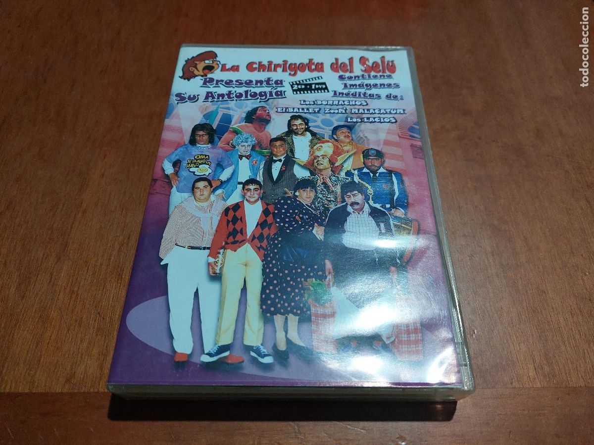 CDs de m&uacute;sica: LA CHIRIGOTA DEL SELU. PRESENTA SU ANTOLOG&Iacute;A. 1 CD + 2 DVD. PERFECTO ESTADO. DIFICIL