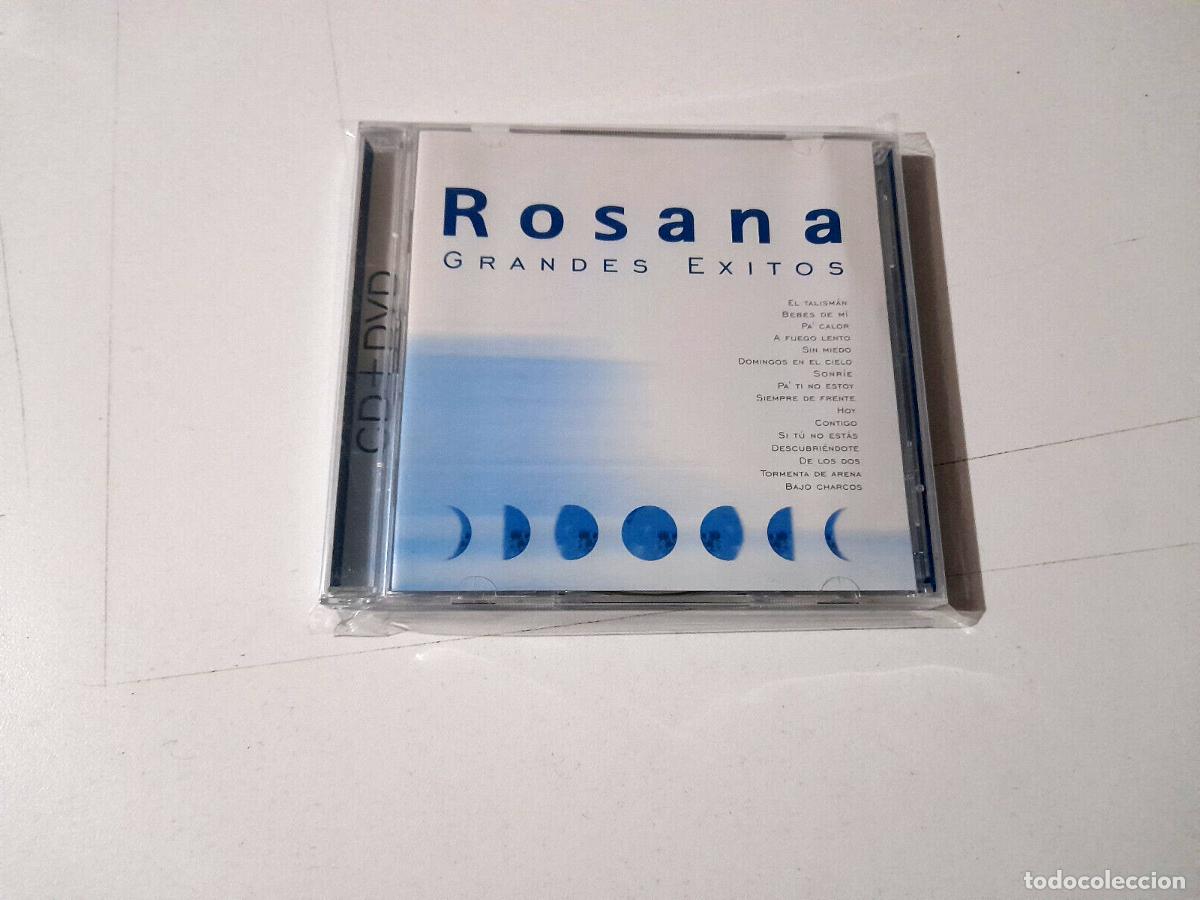 CDs de m&uacute;sica: ROSANA &rdquo;GRANDES EXITOS&rdquo; CD+DVD 16 TRACKS CD - Foto 1