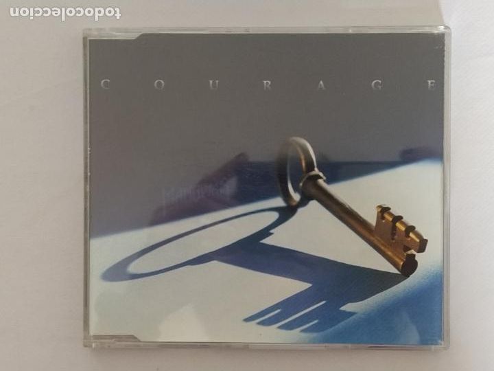 CDs de m&uacute;sica: CD SINGLE MANOWAR - COURAGE - 2 TRACKS (AAw) - Foto 1
