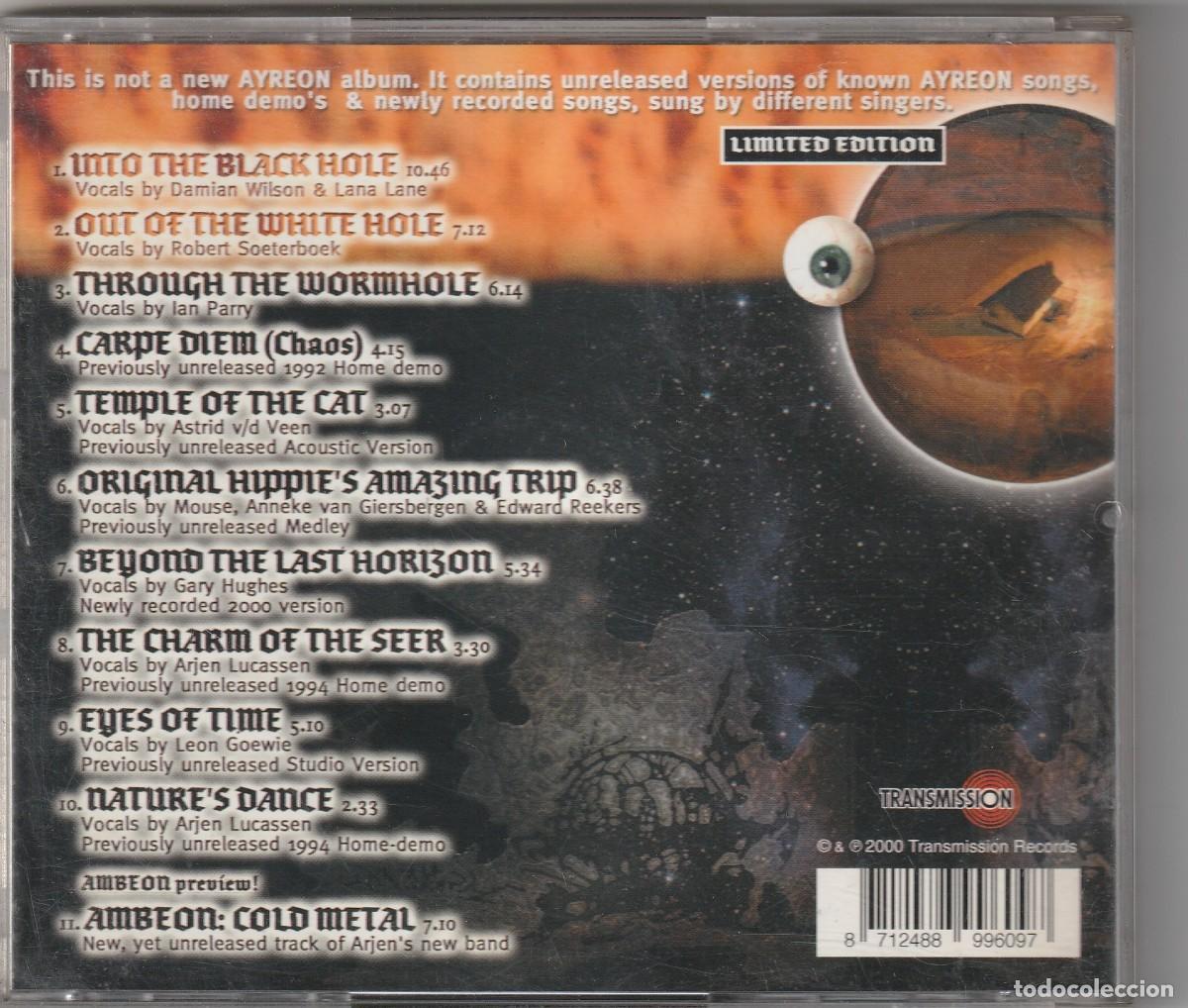 CDs de m&uacute;sica: AYREON - AYREONAUTS ONLY (CD TRANSMISSION 2000) - Foto 2