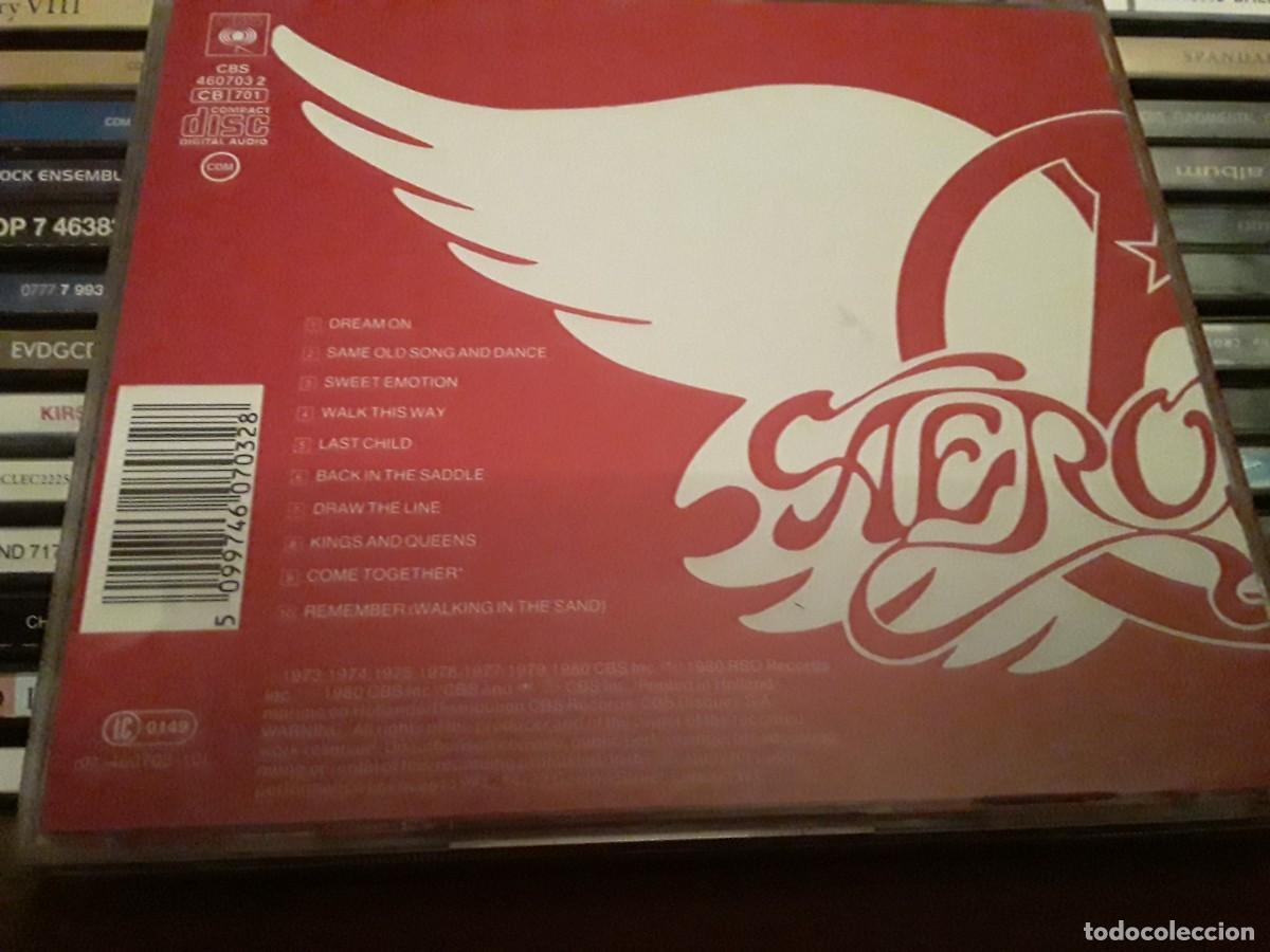 CDs de m&uacute;sica: Aerosmith &lrm;&ndash; Aerosmiths Greatest Hits - cd - Foto 2