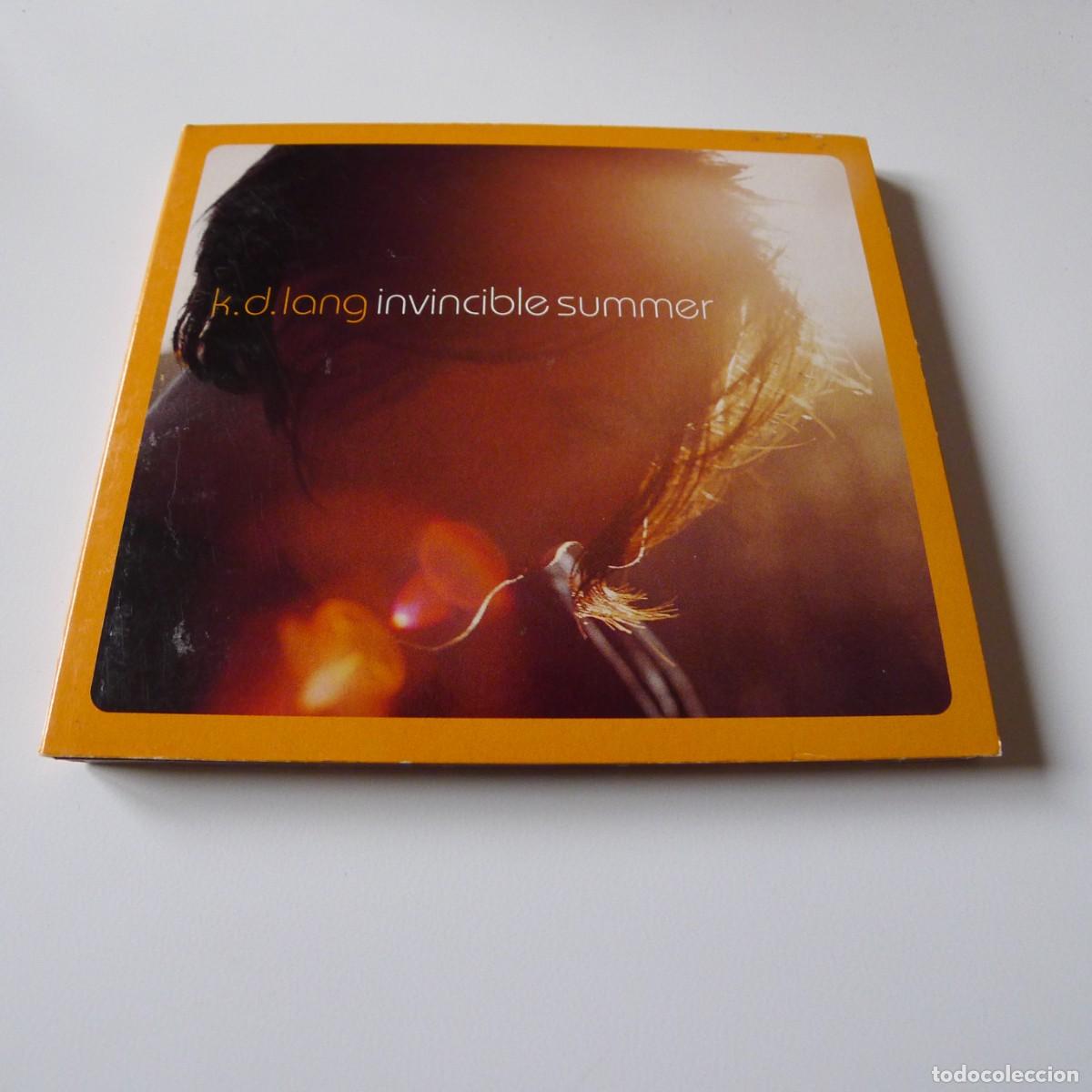 CDs de m&uacute;sica: K. D. LANG. INVINCIBLE SUMMER CD digipack - Foto 1