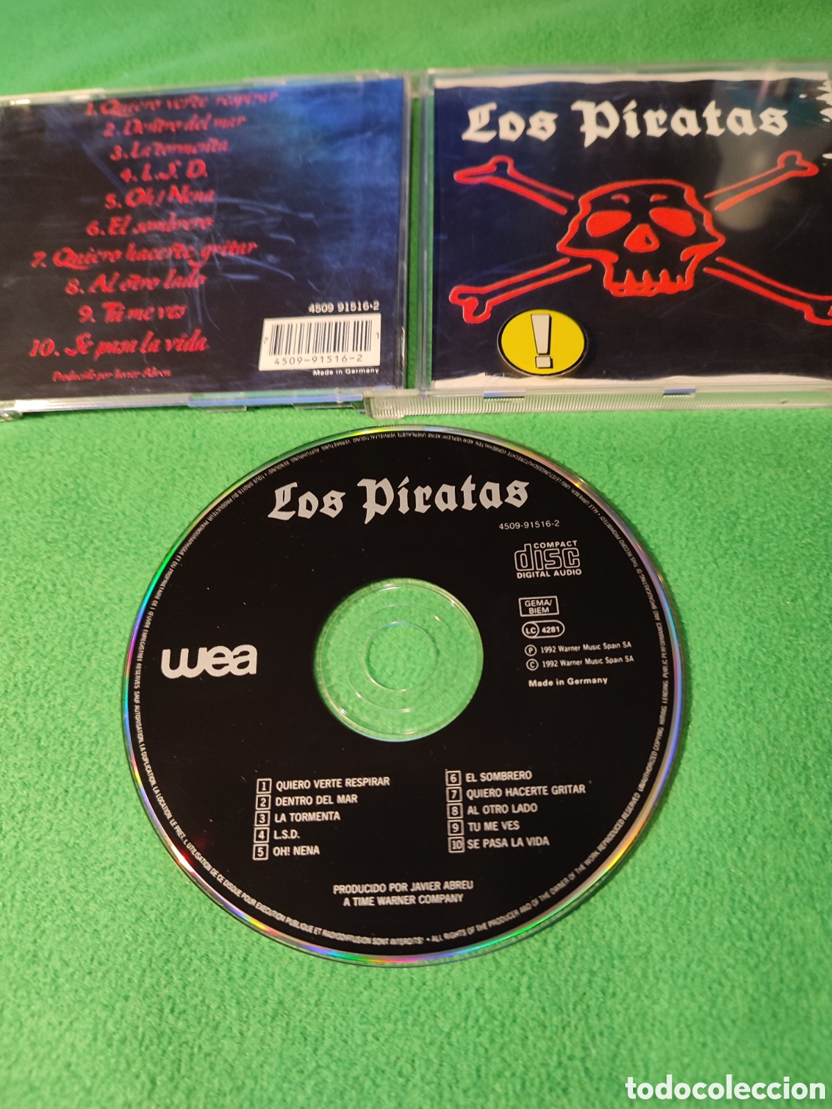 CDs de m&uacute;sica: Los Piratas - Same - Foto 2