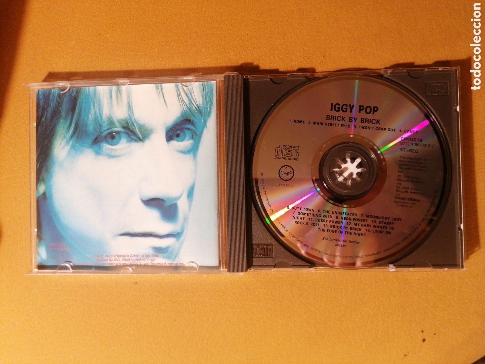 CDs de m&uacute;sica: CD IGGY POP. Brick by brick. - Foto 2