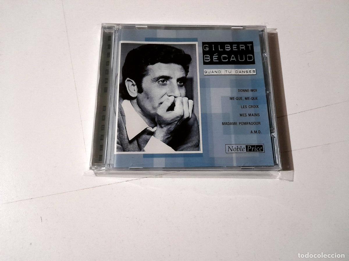 CDs de m&uacute;sica: GILBERT BECAUD &rdquo;QUAND TU DANSES&rdquo; CD 16 TRACKS COMO NUEVO - Foto 1