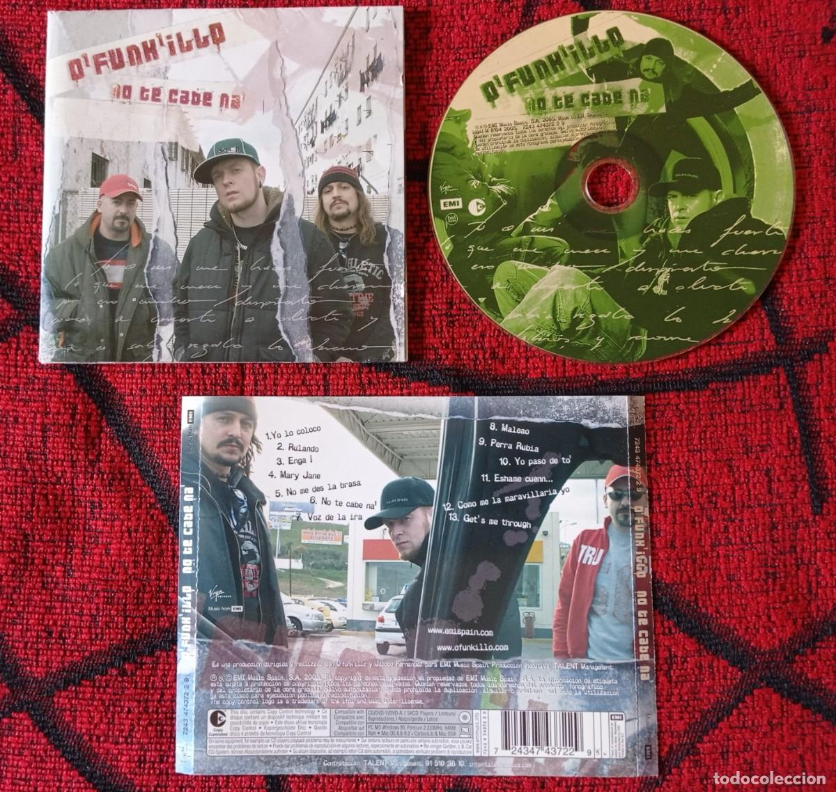 CDs de m&uacute;sica: OFUNKILLO ** No Te Cabe Na ** CD ORIGINAL 2005 - Foto 1