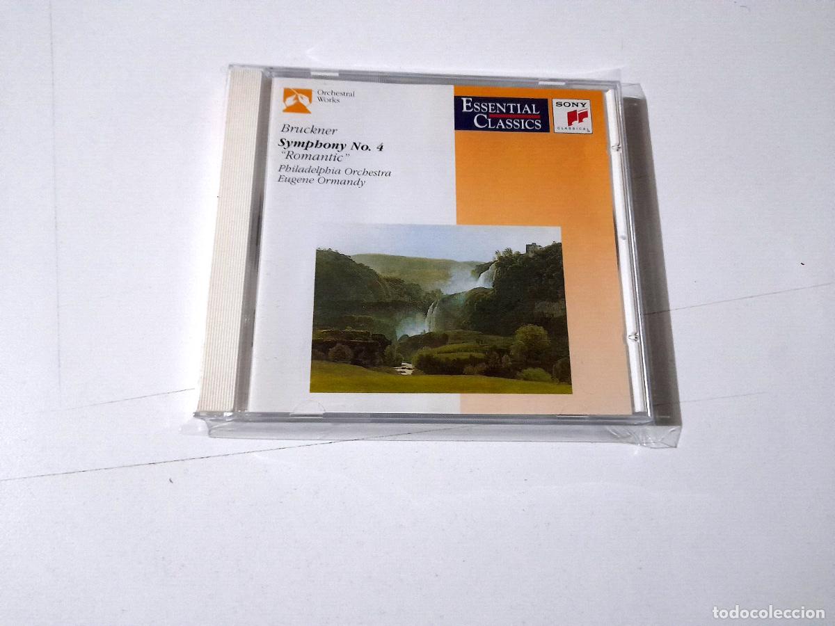 CDs de m&uacute;sica: EUGENE ORMANDY &rdquo;BRUCKNER SYMPHONY No 4 ROMANTIC&rdquo; CD 4 TRACKS COMO NUEVO - Foto 1