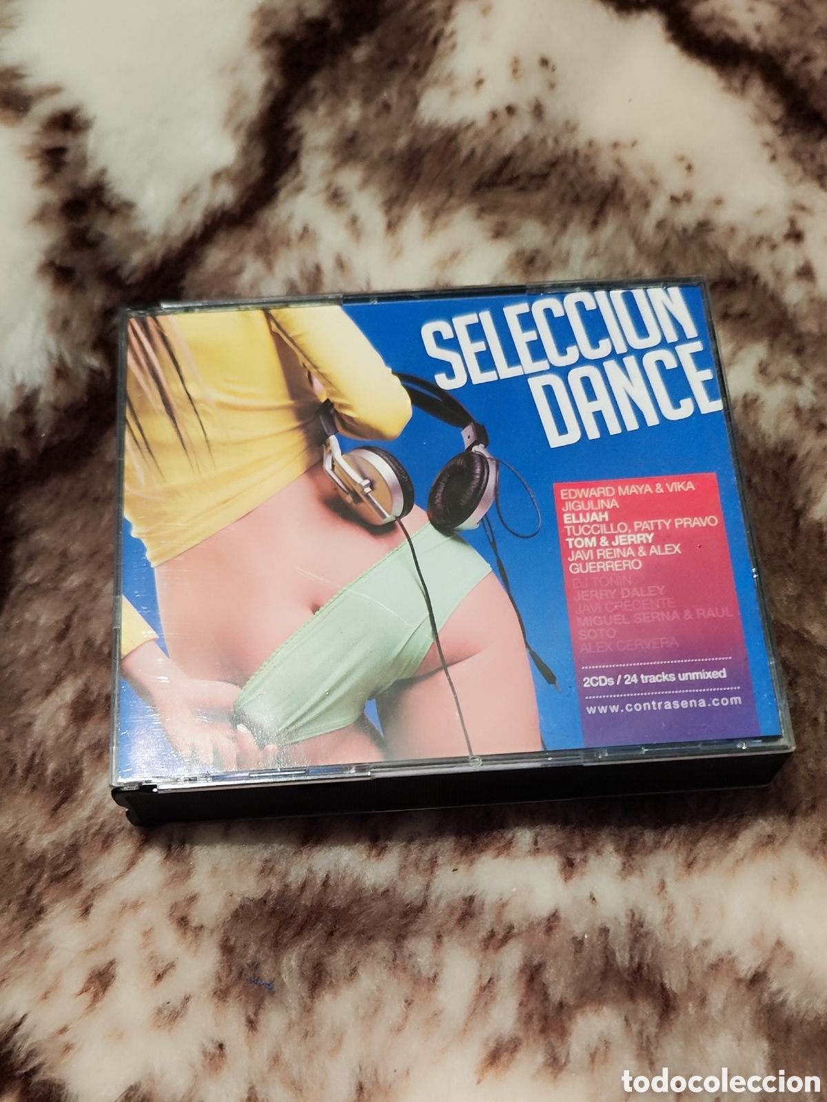 CDs de m&uacute;sica: SELECCI&Oacute;N DANCE 2CD CONTRASE&Ntilde;A RECORDS - Foto 1