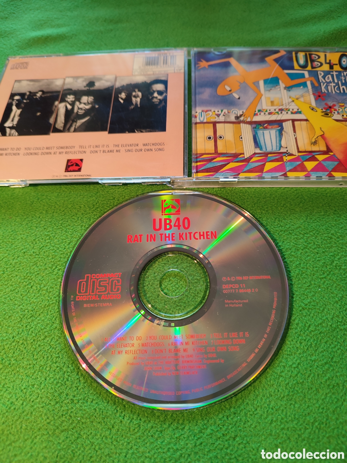 CDs de m&uacute;sica: UB 40 - Rat in the kitchen - Foto 2