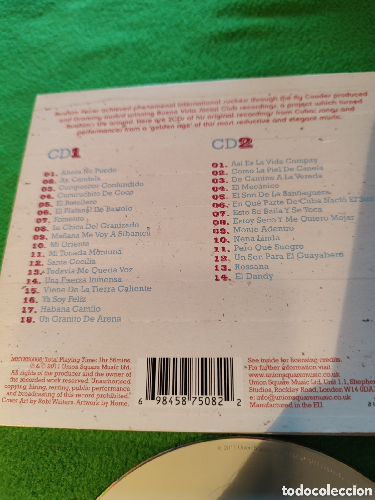 CDs de m&uacute;sica: Ibrahim Ferrer - Ay Candela 2 CDs - Foto 3