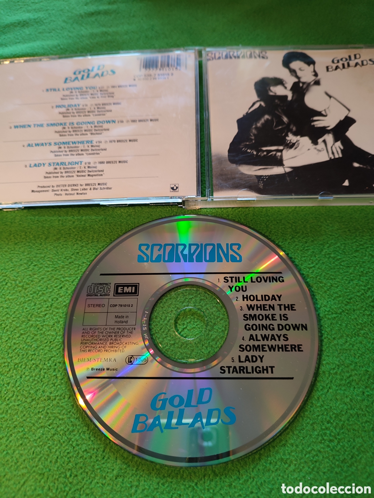 CDs de m&uacute;sica: Scorpions - Gold Ballads - Foto 2