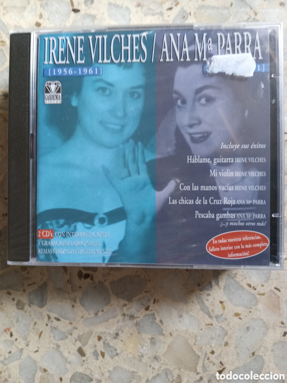 CDs de Musique: 2 CD IRENE VILCHES ANA M&ordf; PARRA NUEVO PRECINTADO