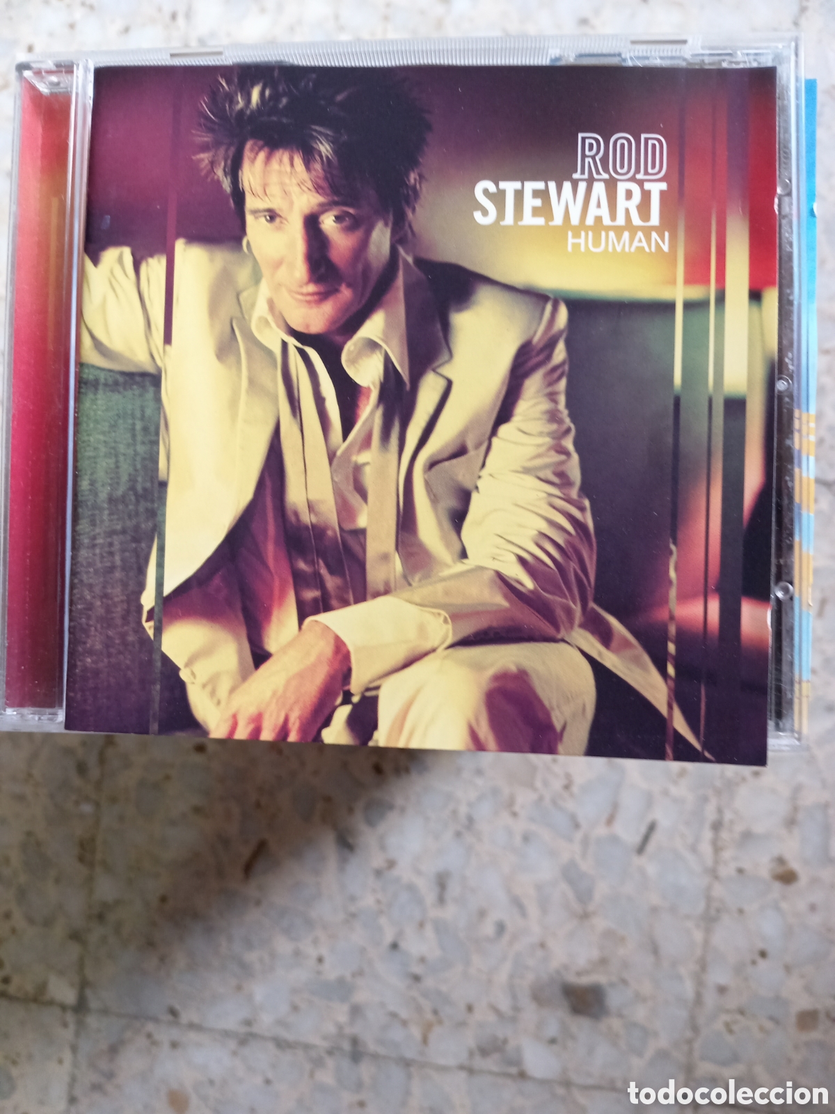 CDs de m&uacute;sica: CD ROD STEWART HUMAN - Foto 1