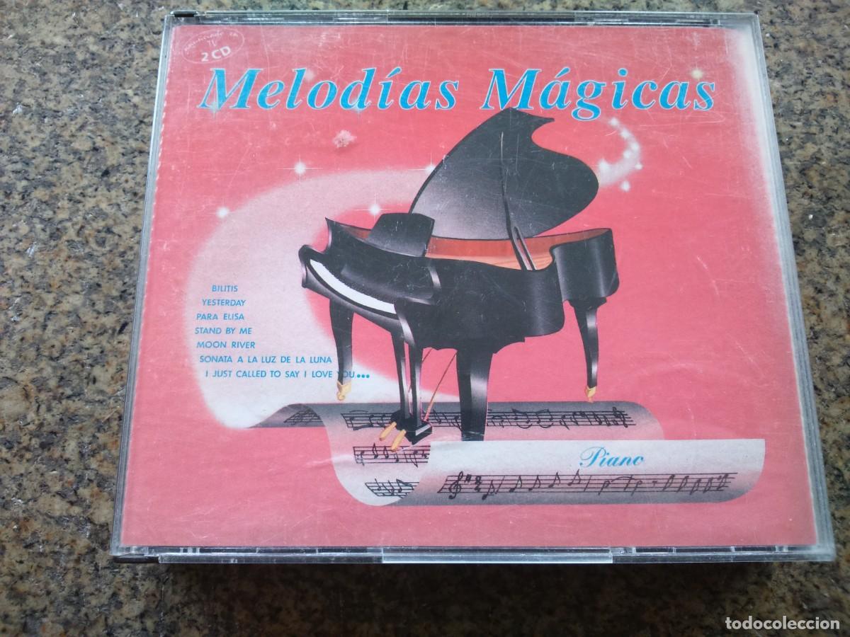 CDs de m&uacute;sica: DOBLE CD -- MELODIAS MAGICAS -- PIANO -- - Foto 1