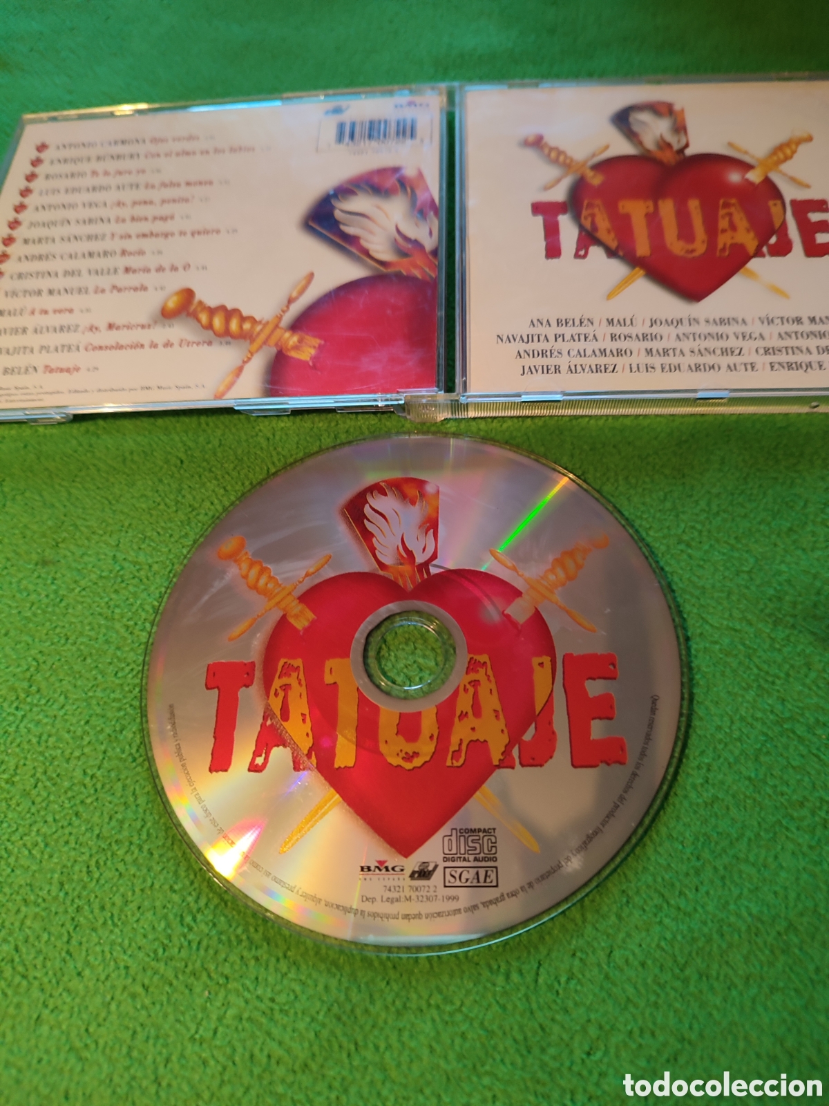 CDs de m&uacute;sica: Tatuaje - Varios - Foto 2