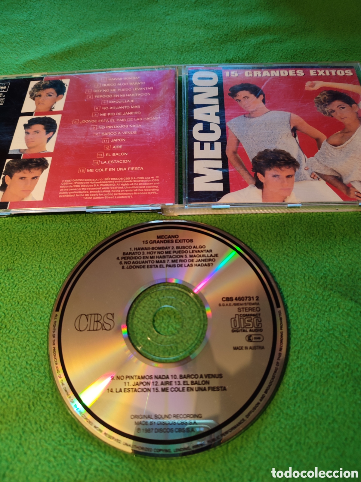 CDs de m&uacute;sica: Mecano - 15 grandes &eacute;xitos - Foto 2