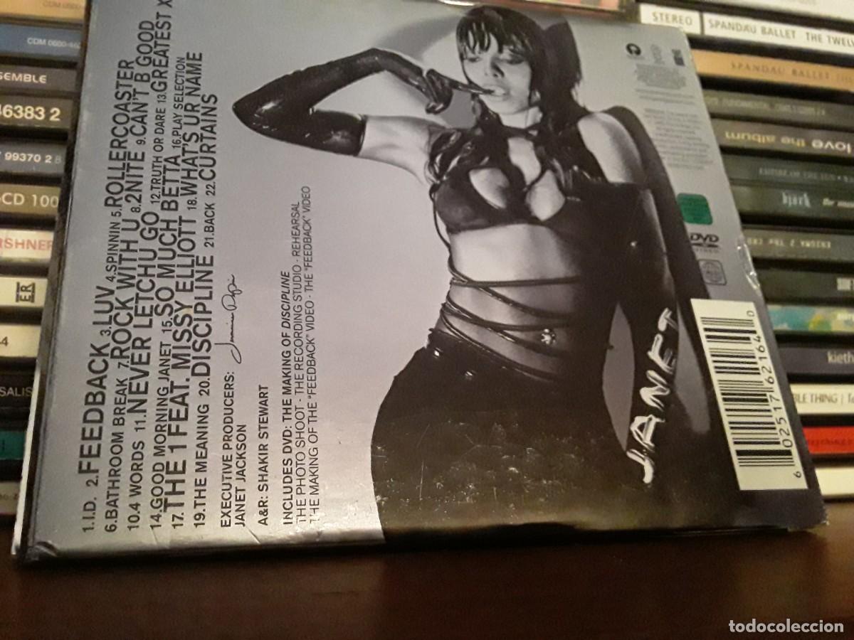 CDs de m&uacute;sica: Janet Jackson &lrm;&ndash; Discipline - cd + dvd - Foto 2