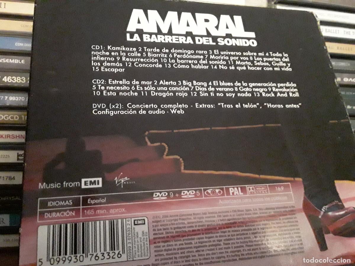 CDs de m&uacute;sica: Amaral &lrm;&ndash; La Barrera Del Sonido - 2cd + 2dvd - Foto 2