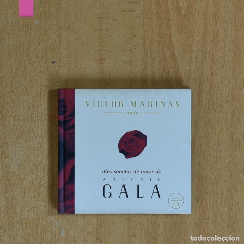 CDs de M&uacute;sica: VICTOR MARI&Ntilde;AS - DIEZ SONETOS DE AMOR DE ANTONIO GALA - CD