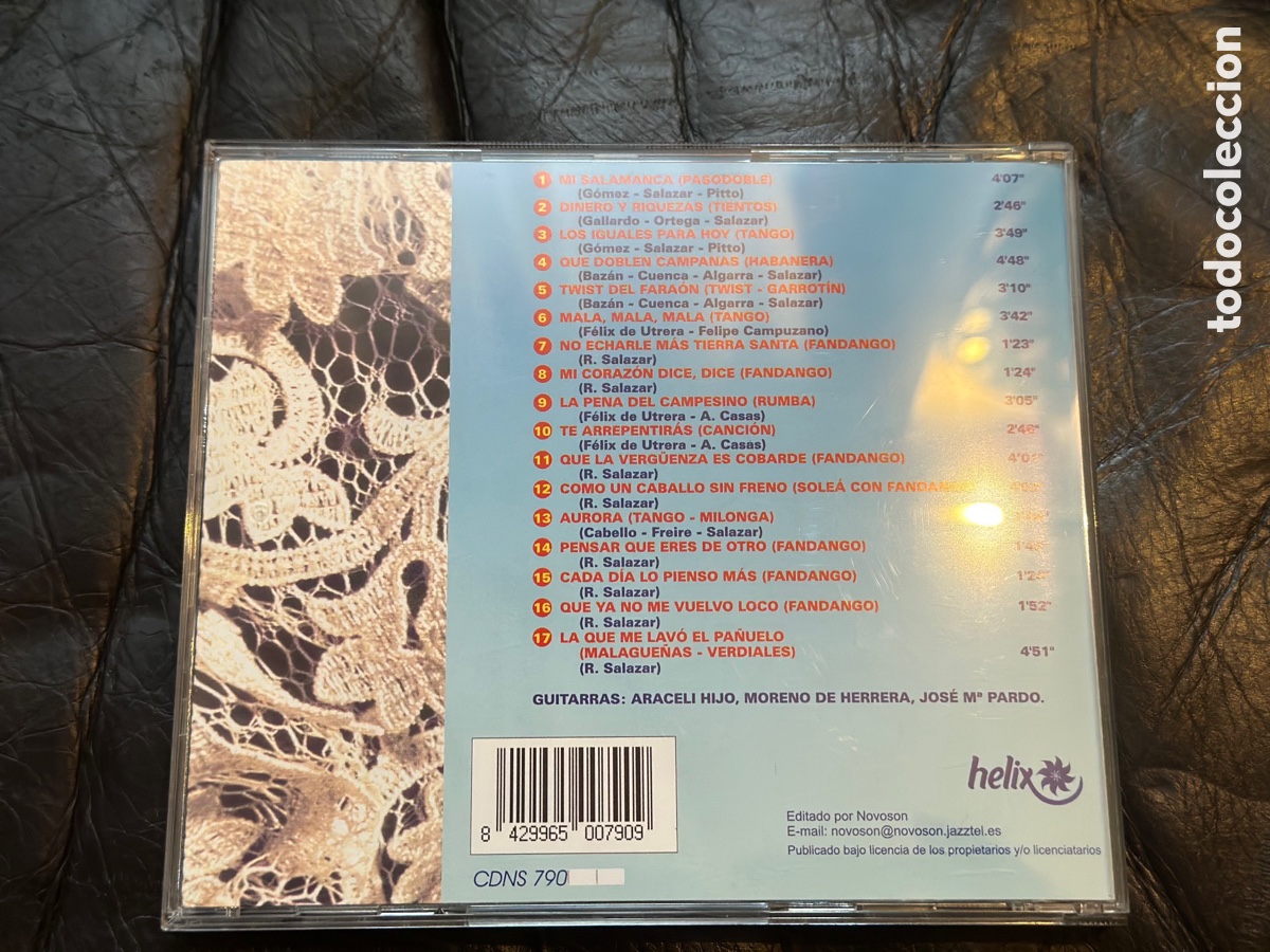 CDs de m&uacute;sica: Rafael Farina, solera gitana CD - Foto 2