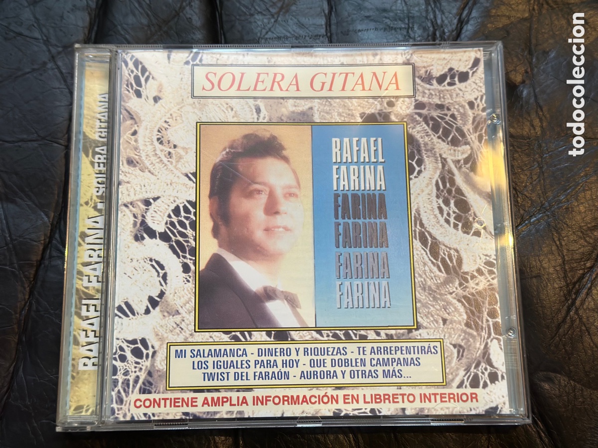CDs de m&uacute;sica: Rafael Farina, solera gitana CD - Foto 1