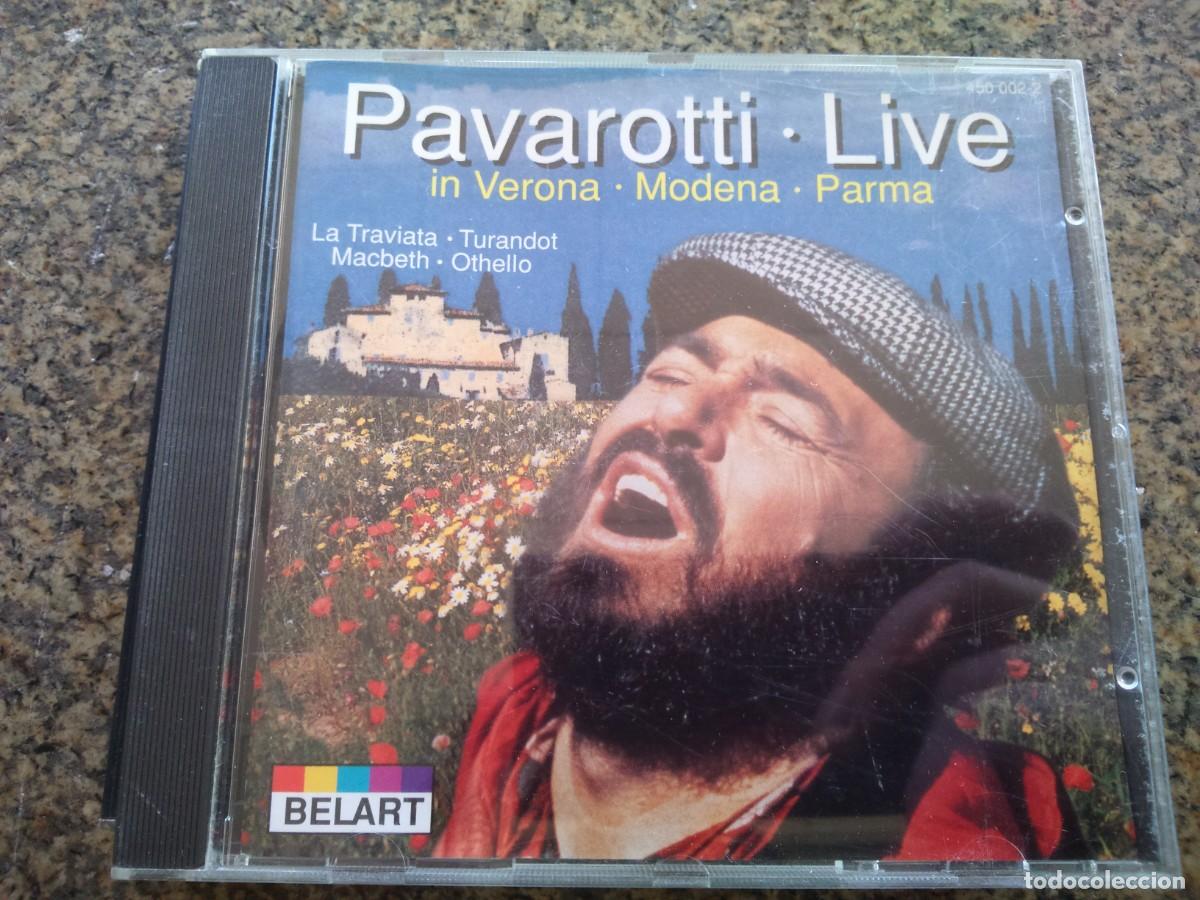 CDs de m&uacute;sica: CD -- PAVAROTTI - LIVE -- - Foto 1