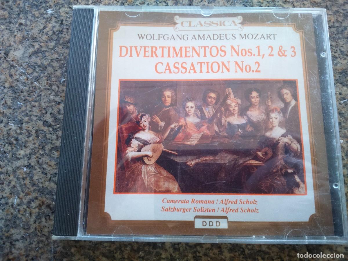 CDs de m&uacute;sica: CD -- MOZART -- DIVERTIMENTOS -- - Foto 1