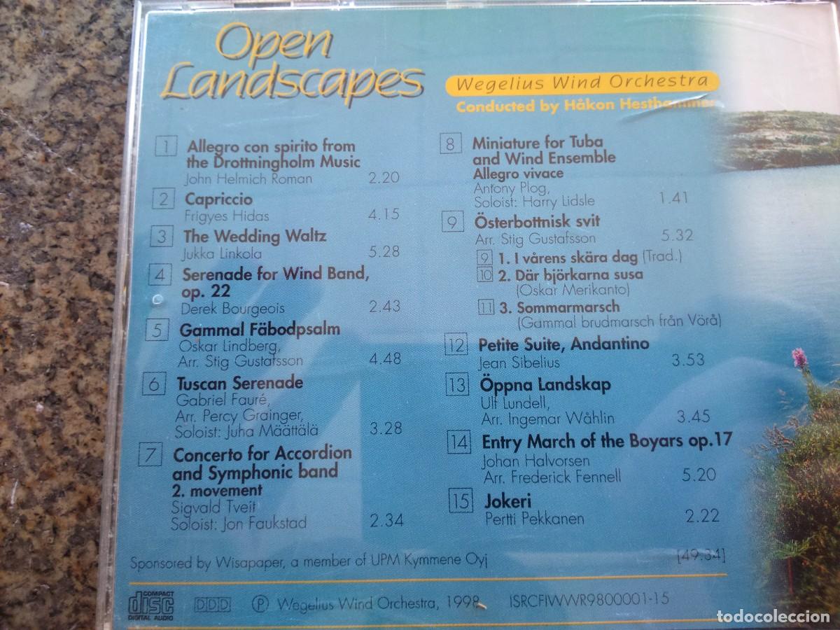 CDs de m&uacute;sica: CD -- OPEN LANDSCAPES -- - Foto 2