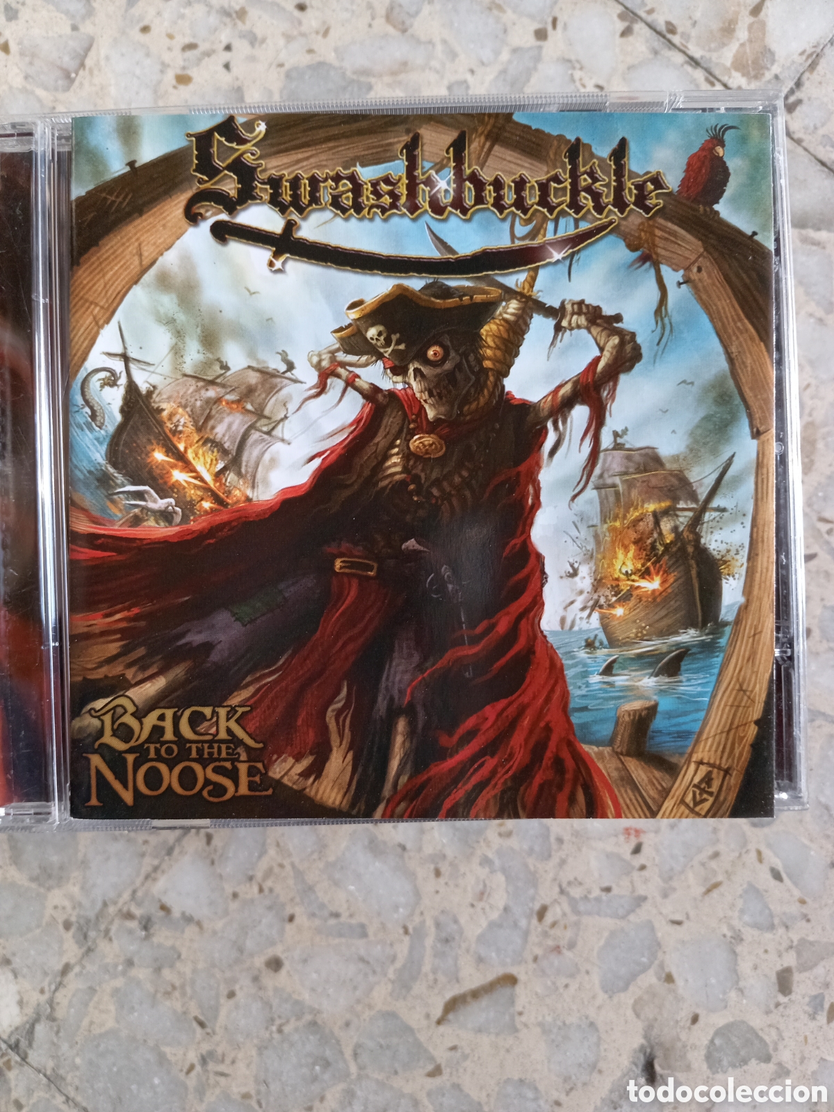 CDs de m&uacute;sica: CD SWASHBUCKLE BACK THE NOOSE - Foto 1