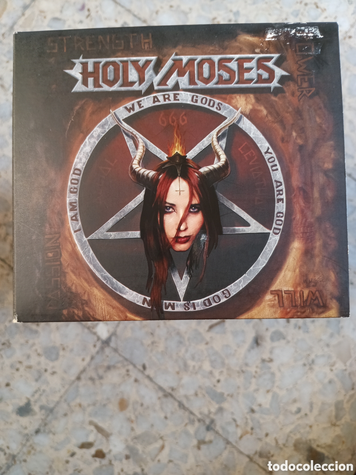 CDs de m&uacute;sica: CD HOLY MOSES Strength, Power, Will, Passion - Foto 1
