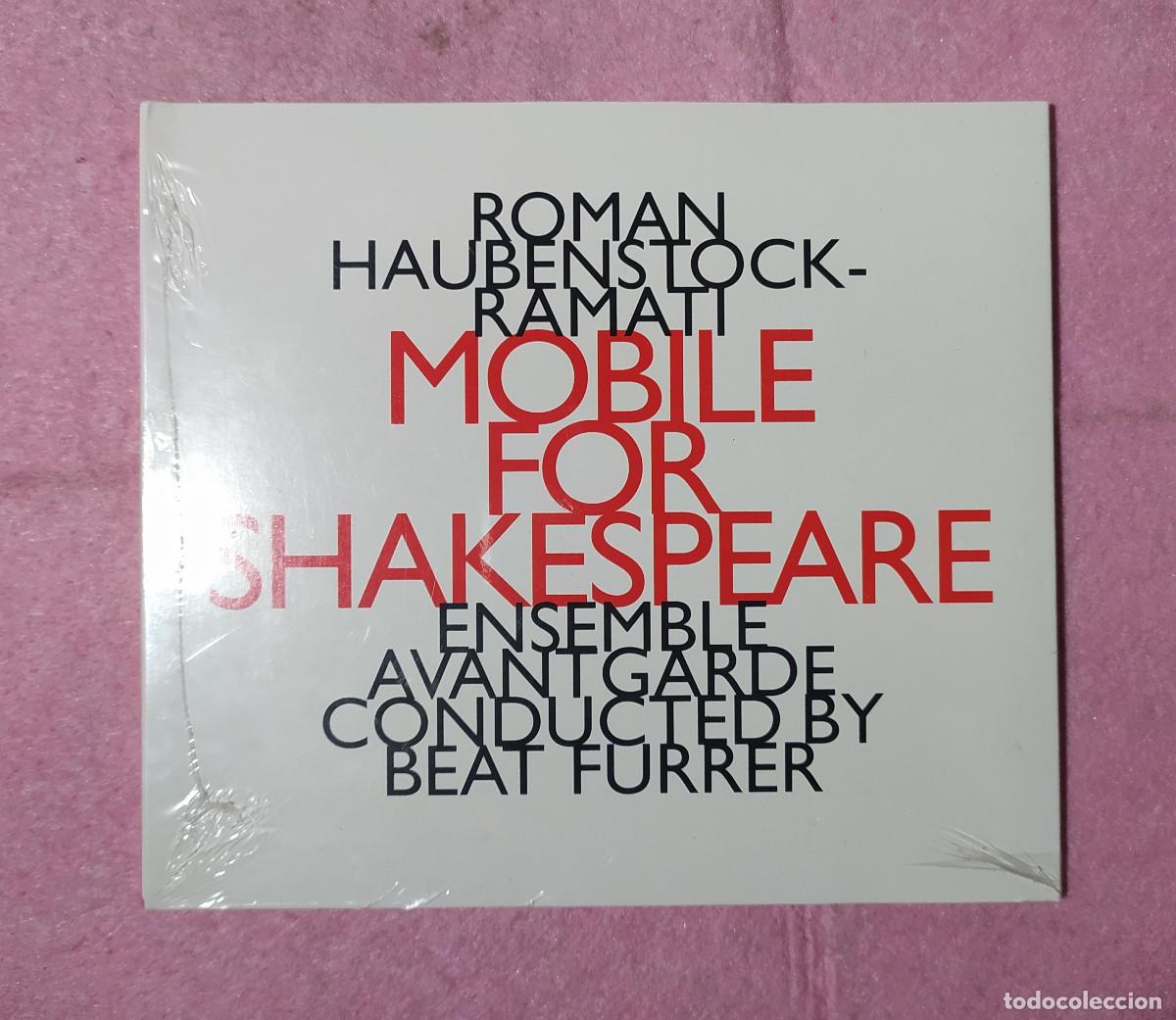 CDs de m&uacute;sica: CD ROMAN HAUBENSTOCK - Ensemble Avantgarde - Mobile For Shakespeare NUEVO & PRECINTADO