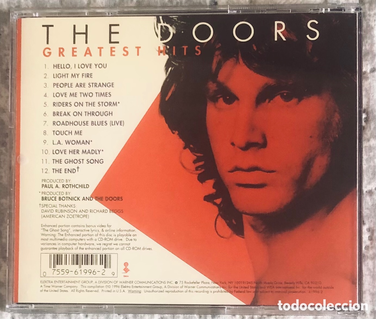 CDs de m&uacute;sica: The Doors: Greatest Hits - Foto 4